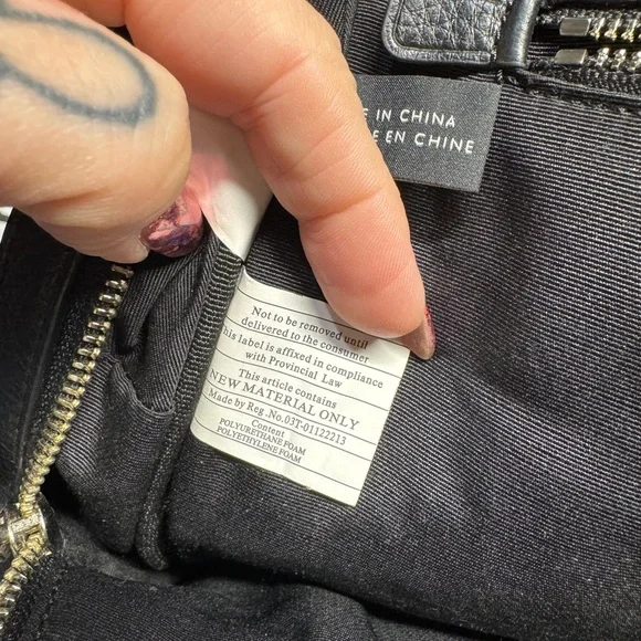 Marc Jacobs Black Leather Backpack - Picture 5 of 7